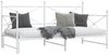 vidaXL Tagesbett Ausziehbar ohne Matratze Weiß 100x190 cm Stahl 4104690 Bild 5