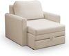 Selsey 'Dejano' Schlafsessel, hellbeige, ca. 90 x 103 x 115 cm Bild 5