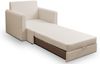 Selsey 'Dejano' Schlafsessel, hellbeige, ca. 90 x 103 x 115 cm Bild 3