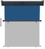 vidaXL Balkon-Seitenmarkise 145x250 cm Blau 48426 Bild 5