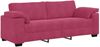 vidaXL 3-Sitzer-Sofa Weinrot 220x77x82 cm Samt 4105281 Bild 2