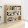 vidaXL Bücherregal/Raumteiler Sonoma-Eiche 100x30x103 cm 811748 Bild 5