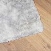 vidaXL Teppich Shaggy Hochflor NAVARRA Hellgrau 200x200 cm Polyester 4102882 Bild 4