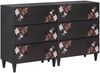 vidaXL Stauraumschränke 2 Stk. 120 x 33 x 75 cm Massivholz Mango 3310139 Bild 2