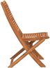 vidaXL Gartenstühle 6 Stk. Klappbar 51x66x95 cm Massivholz Akazie 3214472 Bild 5