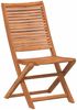 vidaXL Gartenstühle 6 Stk. Klappbar 51x66x95 cm Massivholz Akazie 3214472 Bild 3