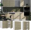 Hängeschrank Fame-Line Eiche Paneel 60 cm Vicco Bild 2