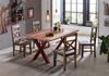 TABLES&CO Tisch 220x100 Altholz Bunt Eisen Braun Bild 2