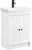 vidaXL Badezimmermöbel-Set Weiß 78,5 x 37,5 x 81 cm Holzwerkstoff 3404194 Bild 2