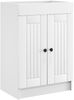 vidaXL Badezimmermöbel-Set Weiß 78,5 x 37,5 x 81 cm Holzwerkstoff 3404194 Bild 4