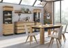 Sideboard >CORTE< in Coast Evoke Eiche Dekor/Kosmos Grau - 160,8x92,5x45cm (BxHxT) Bild 3