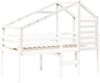 vidaXL Dach für Kinderbett Weiß 198x87x113 cm Massivholz Kiefer 846874 Bild 3