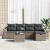 vidaXL Sofa Set mit Kissen 5 pcs Poly-Rattan 3360600 Bild 3