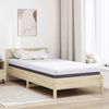 vidaXL Memory-Schaum-Matratze Mittel 90 x 190 cm 16 cm Weiß und Grau 4106325 Bild 1