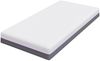 vidaXL Memory-Schaum-Matratze Mittel 90 x 190 cm 16 cm Weiß und Grau 4106325 Bild 4