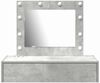 vidaXL Schminktisch mit Schubladen Grau 83 x 40 x 70 cm Holzwerkstoff 865229 Bild 5