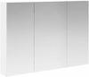 vidaXL Badezimmerspiegelschrank Weiß 100 x 14,5 x 70 cm Holzwerkstoff 889119 Bild 2