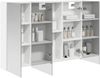 vidaXL Badezimmerspiegelschrank Weiß 100 x 14,5 x 70 cm Holzwerkstoff 889119 Bild 3
