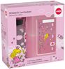 emsa Kinder Trinkflasche & Lunchbox Flasche: 0,4 l, Brotdose: 7,0 x 18,0 cm transparent, rosa Bild 2