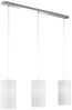 Fischer & Honsel 60582 Pendelleuchte Thor 3-flammig Chromfarben Weiss mit Dekor E27 Bild 2