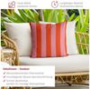 Bilderdepot24 Dekokissen drinnen Kissenhülle/ Sofakissen/ Zierkissen rosa Muster Pop Art, Bezug mit / ohne Füllung Zierkissen Outdoor Sofa Bett Bild 4