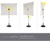 Grand Patio Sonnenschirm 183CM Balkon Gartenschirm mit UV-Schutz Bild 5