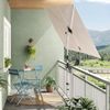 Grand Patio Sonnenschirm 183CM Balkon Gartenschirm mit UV-Schutz Bild 3