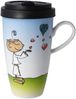 Goebel Mug To Go Der Kleine Yogi - Life is Beautiful, Trinkbecher, Kaffeebecher, Fine Bone China, Bunt, 54102291 Bild 2