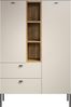 Places of Style Highboard San Pedro (1 St), Highboard, 2 Türen, 2 Schubkasten & Soft-Close - (B/T/H) 93/42/140 cm Bild 2