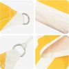 vidaXL Sonnensegel Gelb und Weiß 6 x 4 m 100 % Polyester Oxford 42031077 Bild 4