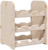 vidaXL Weinregal 33x25x37 cm Massivholz Kiefer 4007553 Bild 2