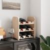 vidaXL Weinregal 33x25x37 cm Massivholz Kiefer 4007553 Bild 3
