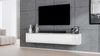 AX LIVING Lowboard weiß Loriano 2x100 TV Schrank weiß Matt/Hochglanz Bild 3