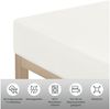 OTTO home Spannbettlaken Cremona, BASIC und PREMIUM Qualität, mit Elasthan, Baumwolle, Jersey (180 g/m), Gummizug: rundum, (1 Stück), Jersey Bettlaken ab Größe 90x200 cm, Strapazierfähig und langlebig Bild 4