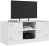 vidaXL TV-Schrank Weiß 99x39x44 cm Stahl 841690 Bild 4