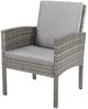 SVITA Gartenlounge-Set DENVER, (Gartenmöbel-Set), Essgruppe, Rattan, Inkl. Kissen Bild 3