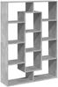 vidaXL Bücherregal Betongrau 102x29x143 cm Holzwerkstoff 3310301 Bild 2