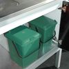Garantia Bio-Container, Polypropylen grün, 8 Liter Bild 3