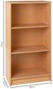 Stella Trading Optimus Regal, Holzwerkstoff, One Size, Buche Nachbildung, Regal 3 / schmal 2 E-Böden Bild 4