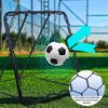 Leogreen Rebounder für Fußball, Fußball Rebounder Jugendlich, Teleskopische Stufenlose Einstellung Prellwand Fussball für EIN besseres und abwechslungsreiches Training (124 * 124cm) Bild 2