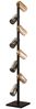 KAWOLA Stehleuchte MALLAWI Stehlampe 8-flammig Glas schwarz 175 x 30 x 30 cm Bild 3