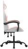 vidaXL Gaming-Stuhl Weiß und Rosa Kunstleder 3143827 Bild 4