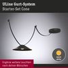 Paulmann LED-Leuchtenset Cone 12 W Ø 35 x 9 cm schwarz warmweiß Bild 3