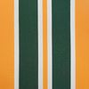vidaXL Markisenersatzstoff Grün und Gelb 600 x 350 cm Polyester 3444456 Bild 3