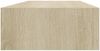 vidaXL Wandregal mit Schublade Eichen-Optik 60x23,5x10 cm MDF 330261 Bild 5