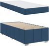 vidaXL Bettrahmen mit Matratze Blau 100 x 200 cm Stoff 3398271 Bild 5