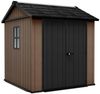 Dmora Gartenhaus Kincardine, Gartenhütte, Gartenhaus, Werkzeugschuppen, 230x224 h246 cm, Braun Bild 5