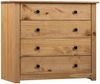 vidaXL Sideboard 80x40x73 cm Kiefernholz Panama 282658 Bild 3