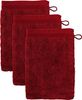 möve Superwuschel Waschhandschuh 15x20 cm aus 100% Baumwolle, ruby 3er Set Bild 2