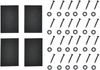 Esstischgestell Makers 2er-Set 100x72 cm Stahl Schwarz [en. casa] Bild 3